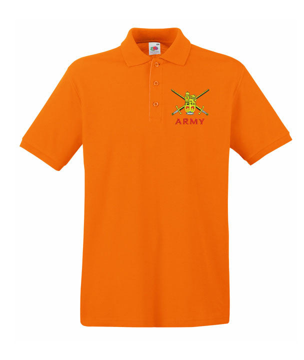 Army polo shirts