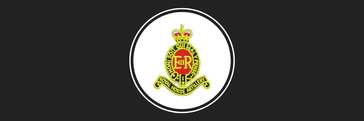 Royal Horse Artillery – Military Bullion Badges