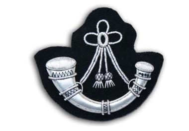 Oxfordshire And Buckinghams Regiment Bullion Wire Blazer Badge
