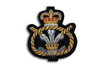 Staffordshire Regiment Bullion Wire Blazer Badge