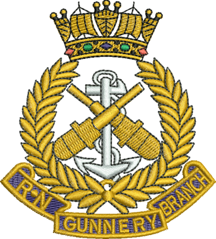 Royal Navy Gunnery Branch fleece