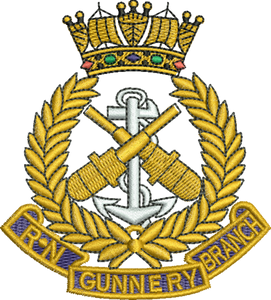 Royal Navy Gunnery Branch fleece