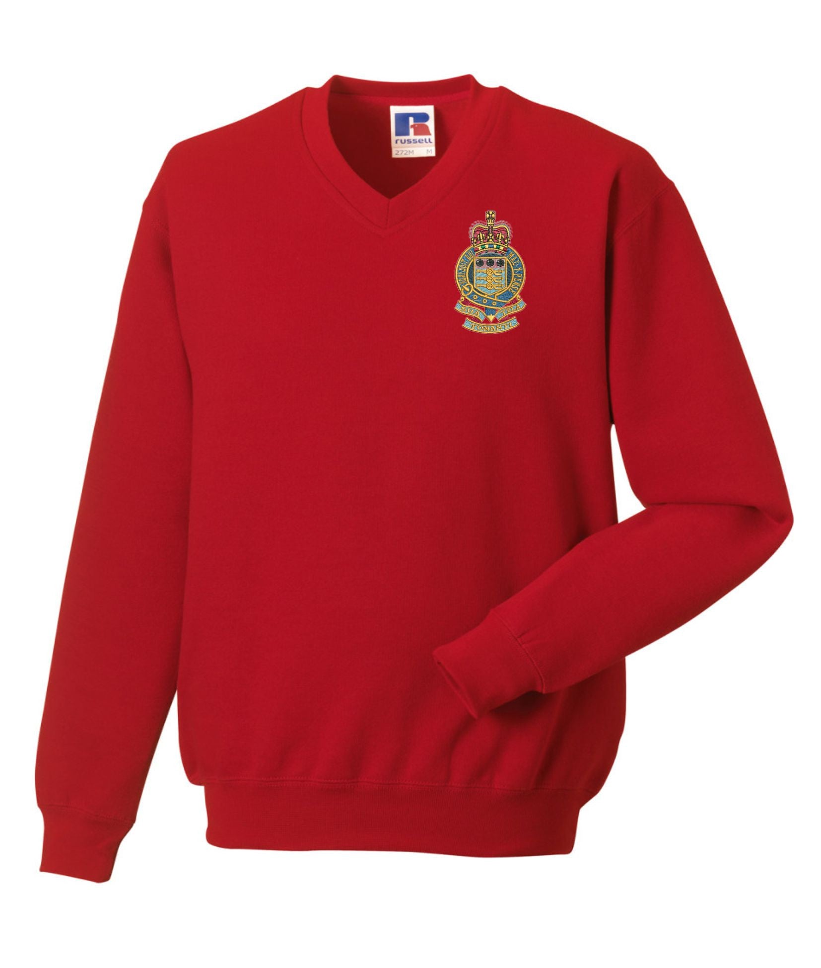 Royal Army Ordnance Corps V Neck Sweatshirt