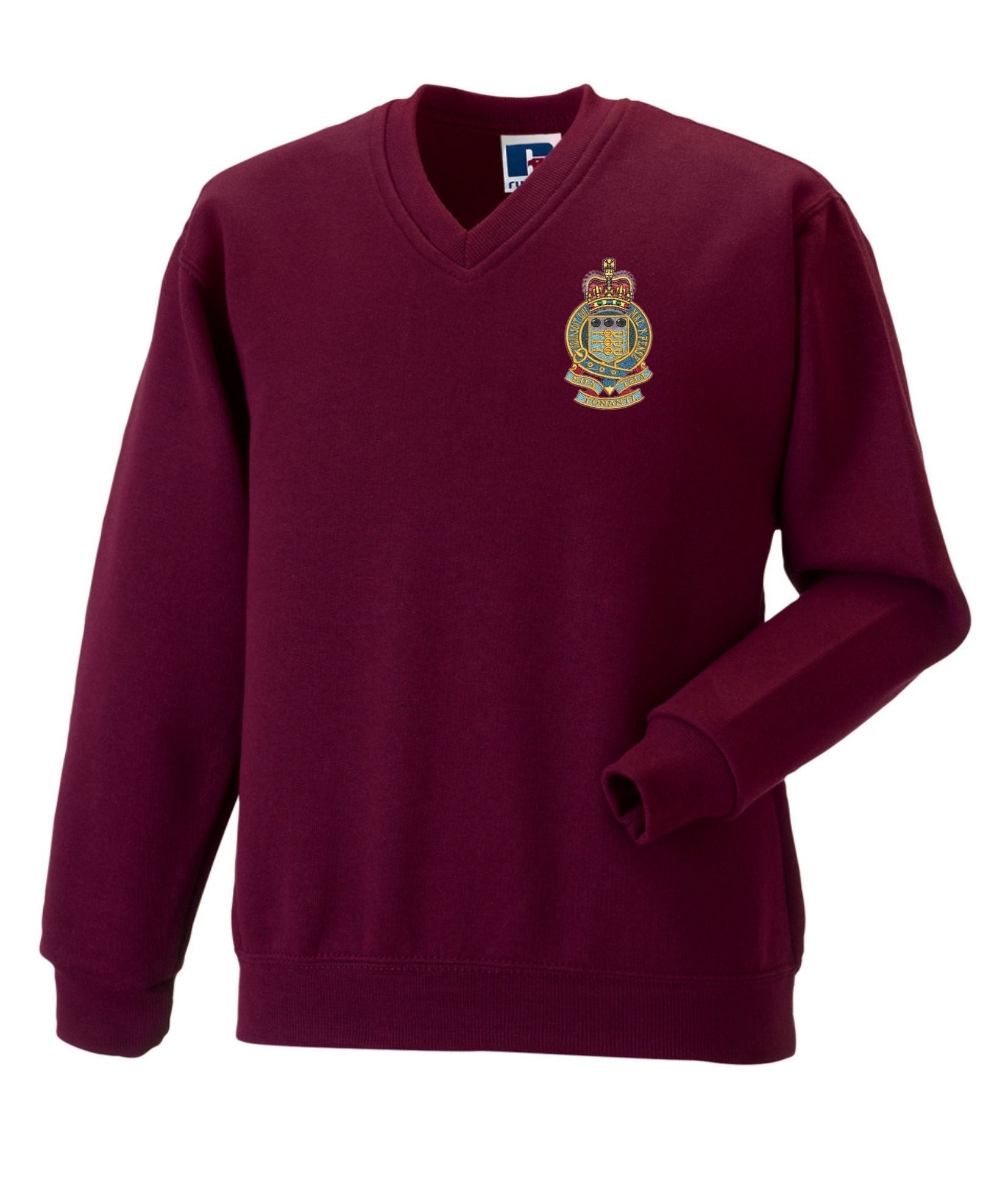 Royal Army Ordnance Corps V Neck Sweatshirt