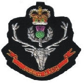 Queens Own Highlanders Blazer badge