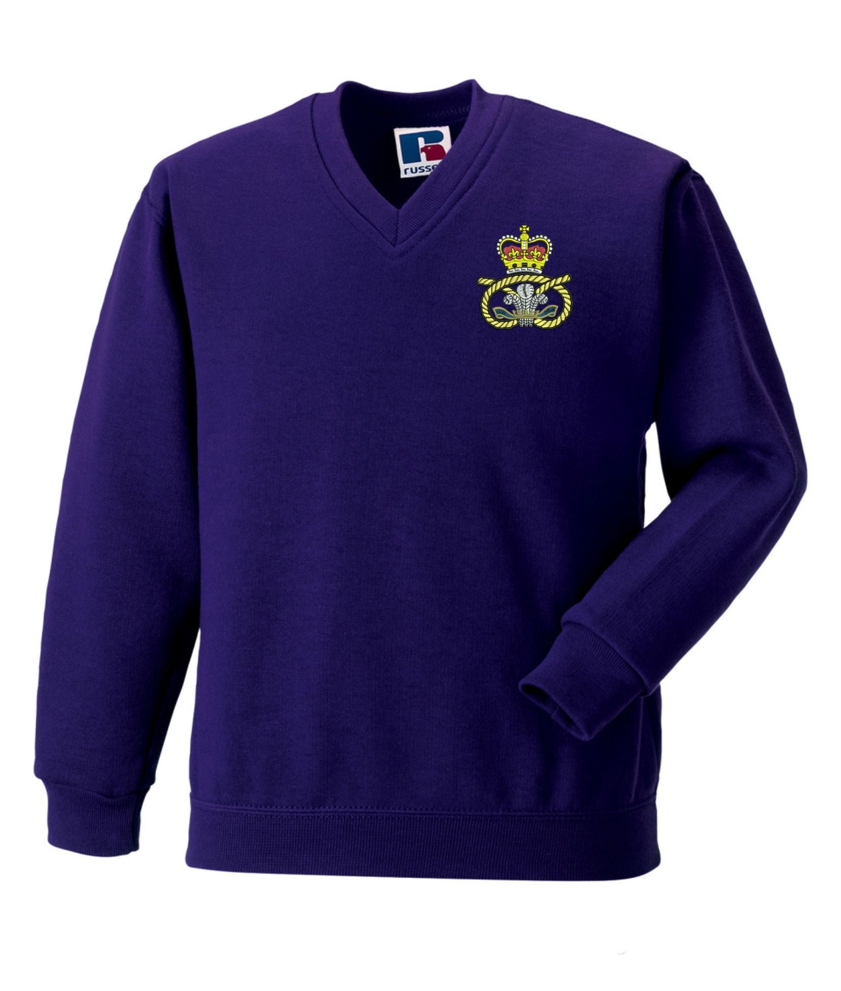 Staffordshire Regiment  V Neck Sweatshirt