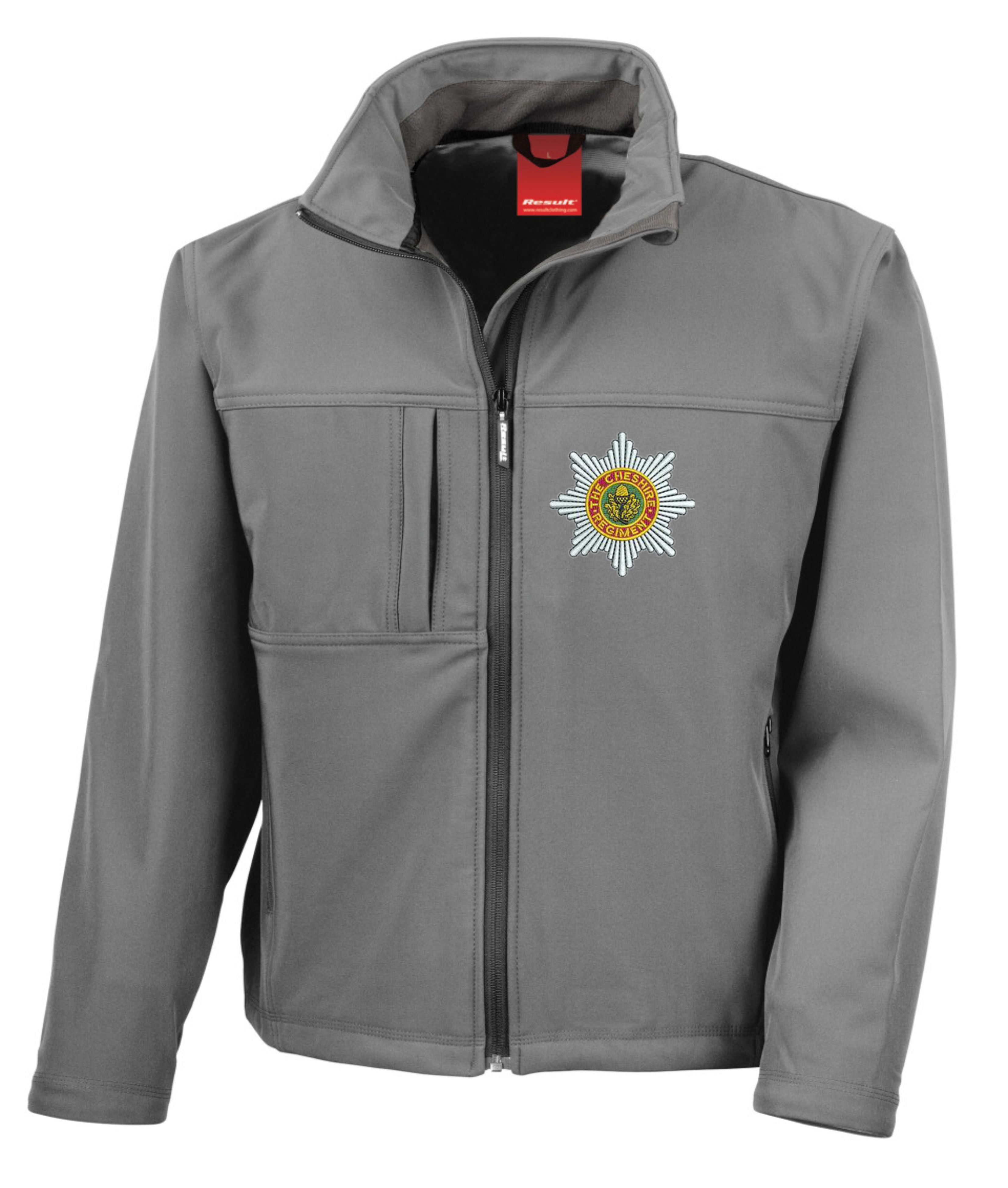The Cheshire regiment softshell jacket